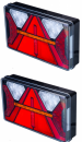 Led Rear lamps - 7 function, pack of 2